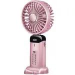 Rechargeable Digital Display Folding USB Fan 9