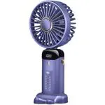 Rechargeable Digital Display Folding USB Fan 7