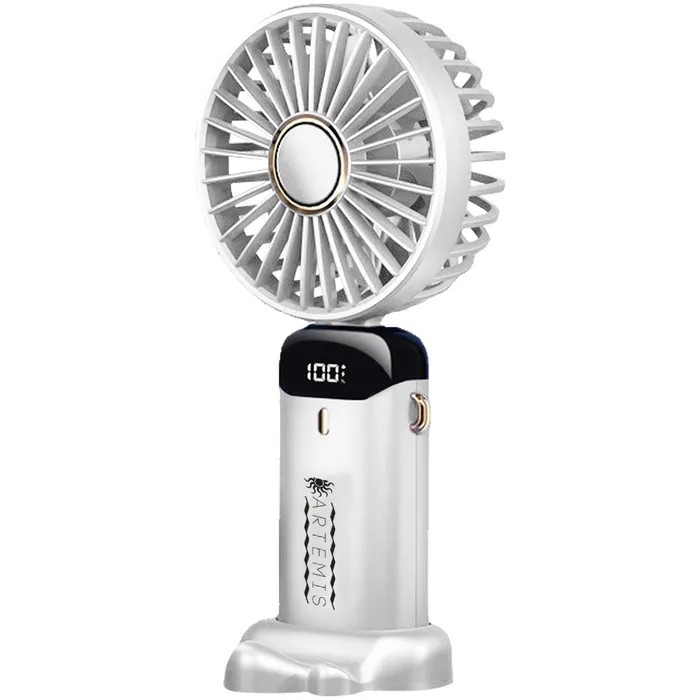 Rechargeable Digital Display Folding USB Fan 8