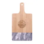Black Marble & Bamboo Cutting Board 1