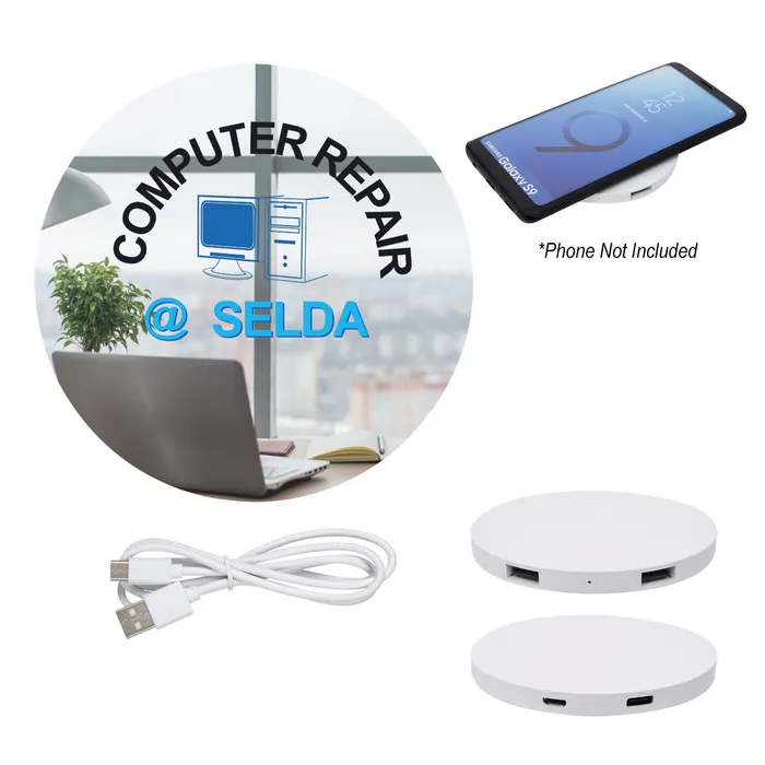 Power Balance Wireless Charging Pad USB Hub 1