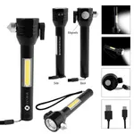 Safety Tool With Rechargeable COB Flashlight 2.0 2