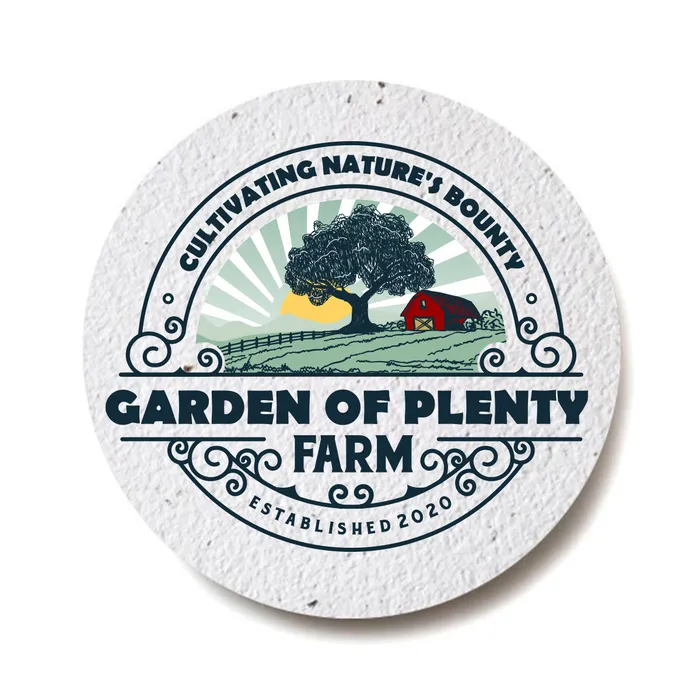 Bloomin® Seed Paper Coaster 1