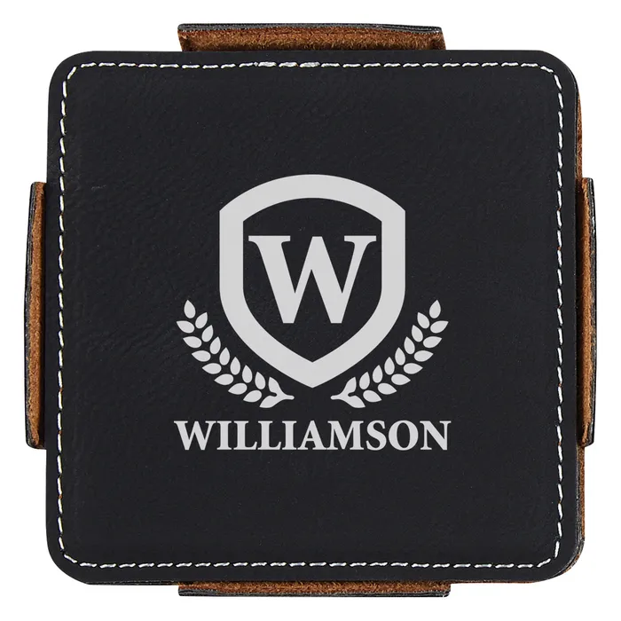 4-Piece Stitched Coaster Set 1