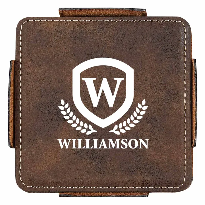 4-Piece Stitched Coaster Set 2