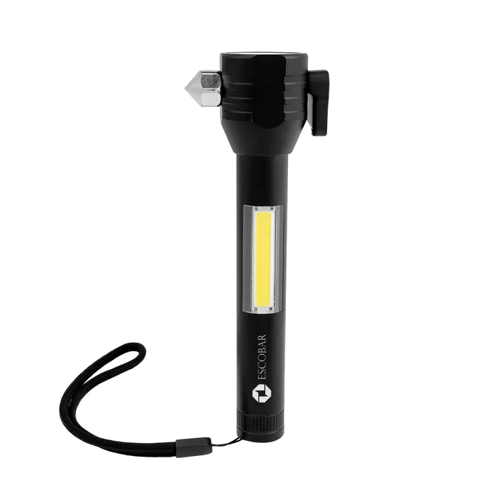Safety Tool With Rechargeable COB Flashlight 2.0 1