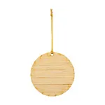 Wood Ornament - Circle 3