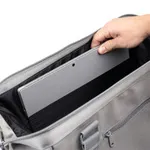 The Weekender Convertible Laptop Bag With Removable Drop Bottom 8