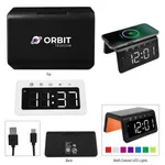 15W Light-Up Wireless Charger Alarm Clock 1