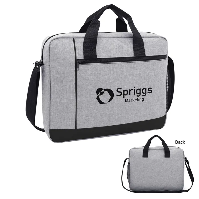 Hancock Heathered Laptop Briefcase 1