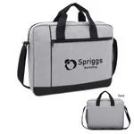Hancock Heathered Laptop Briefcase 1