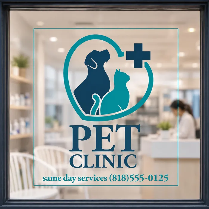 Window Static Clings (Clear) 3