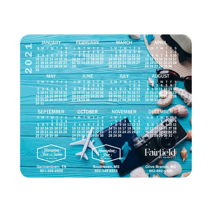 Mouse Carpet™ Heavy-Duty Fabric Mouse Pad (7.5"x9"x1/8") 2