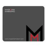 Mouse Carpet™ Heavy-Duty Fabric Mouse Pad (8"x9.5"x1/8") 2