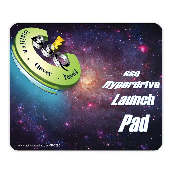 Mouse Carpet™ Heavy-Duty Fabric Mouse Pad (7.5"x9"x3/16") 2