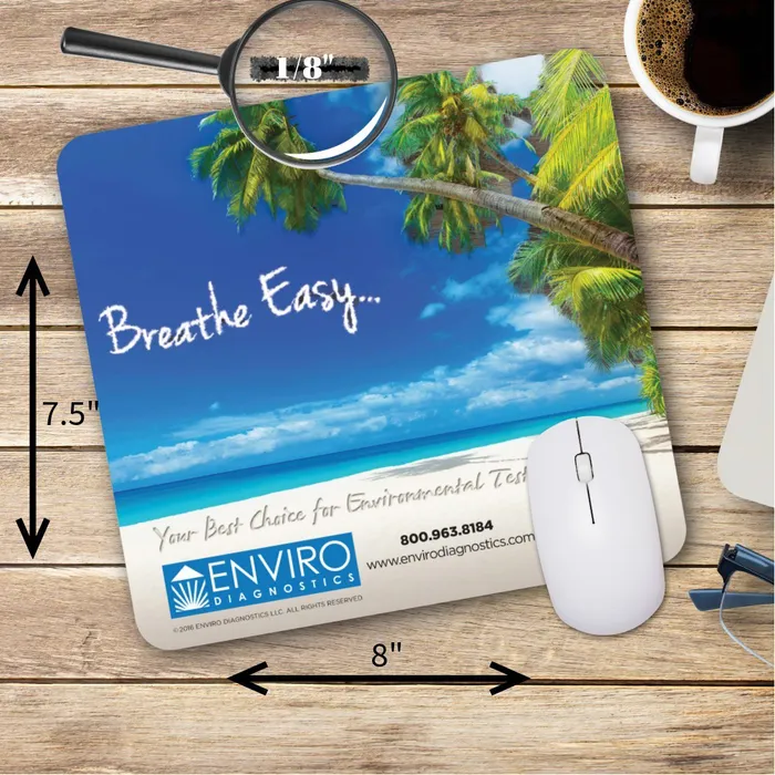 Mouse Carpet™ Heavy-Duty Fabric Mouse Pad (7.5"x8"x1/8") 1
