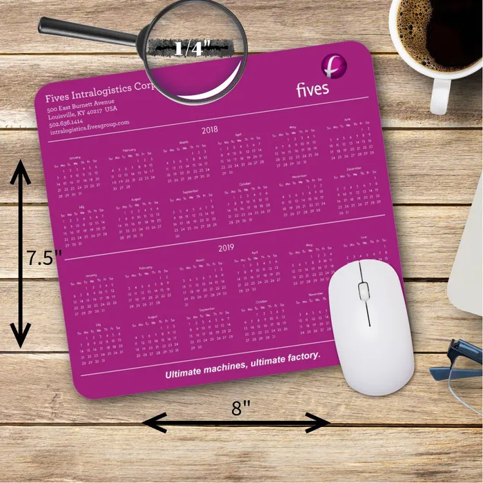 Mouse Carpet™ Heavy-Duty Fabric Mouse Pad (7 1/2"x8"x1/4") 1