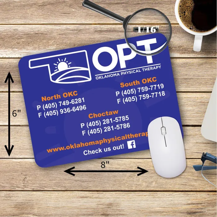 Mouse Carpet™ Heavy-Duty Fabric Mouse Pad (6"x8"x1/16") 1