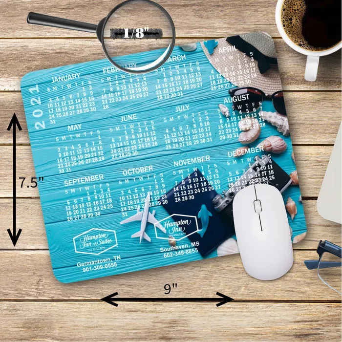 Mouse Carpet™ Heavy-Duty Fabric Mouse Pad (7.5"x9"x1/8") 1
