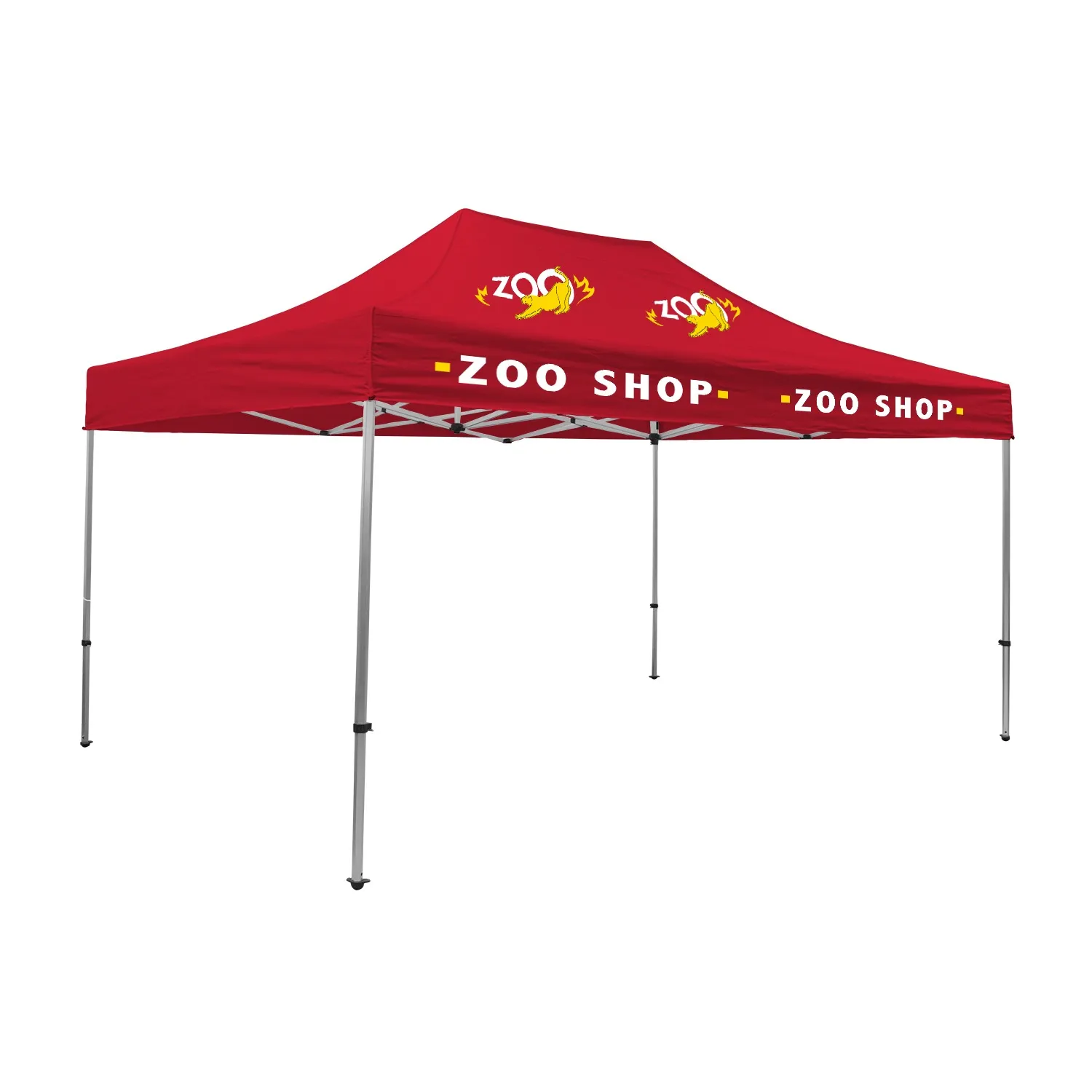 15' Premium Tent Kit (Imprinted, 4 Locations) 2