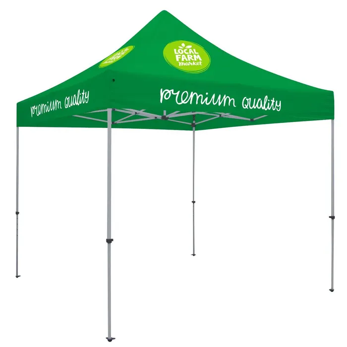 10' Deluxe Tent Kit (Full-Color Imprint, 4 Locations) 6