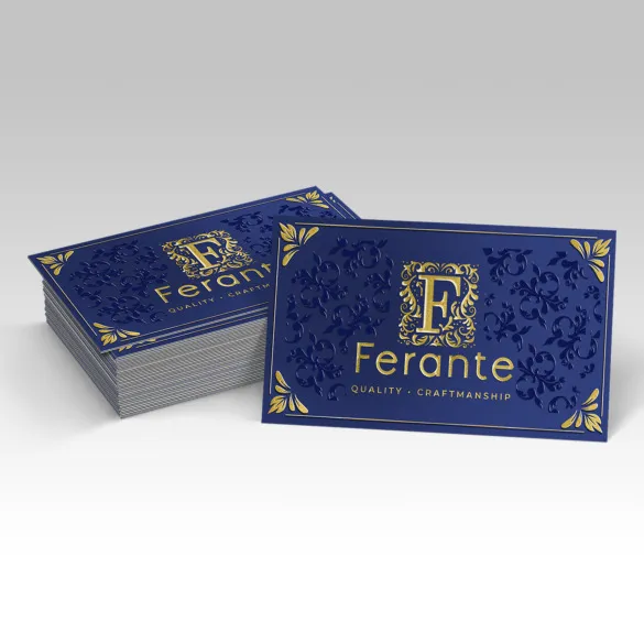 Dual Raised Business Cards 2