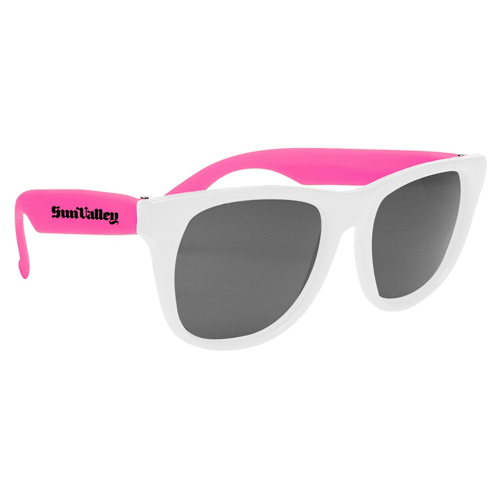 Sunglasses White Frame / Color Arms