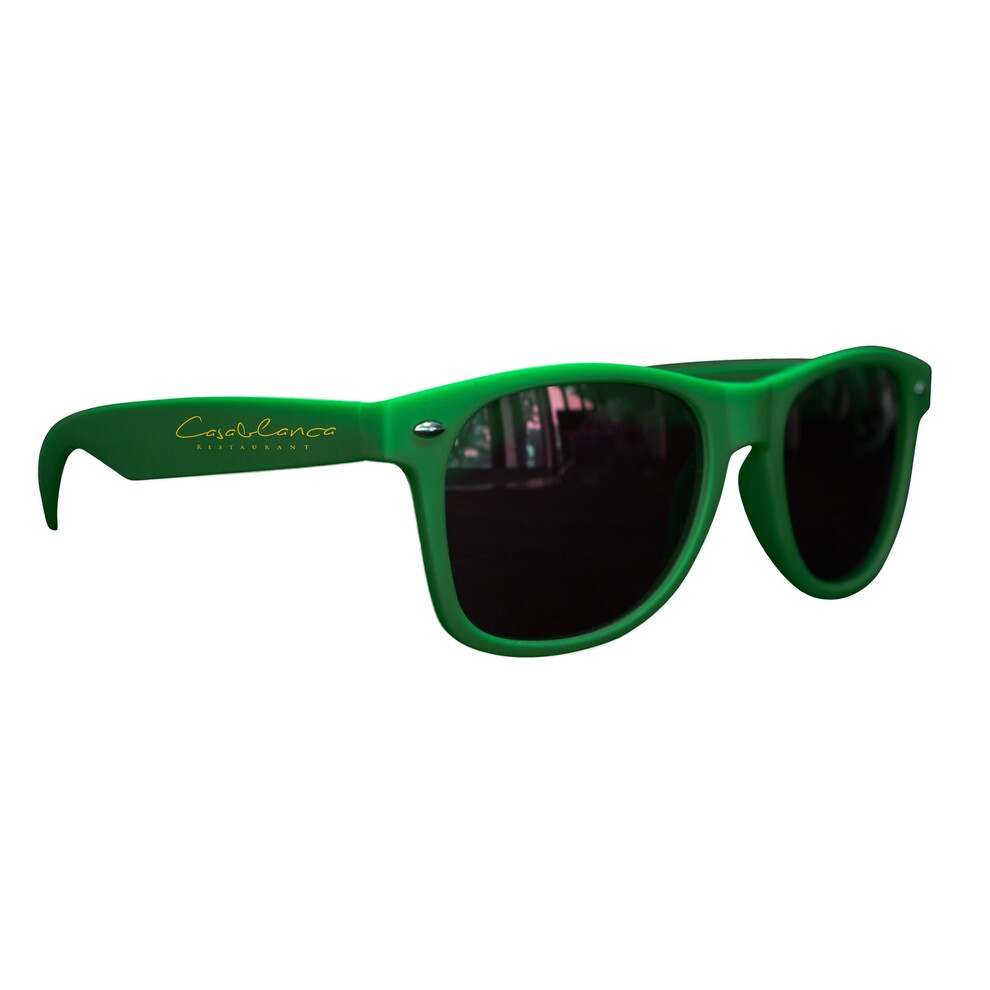 Matte Soft Touch Miami Sunglasses