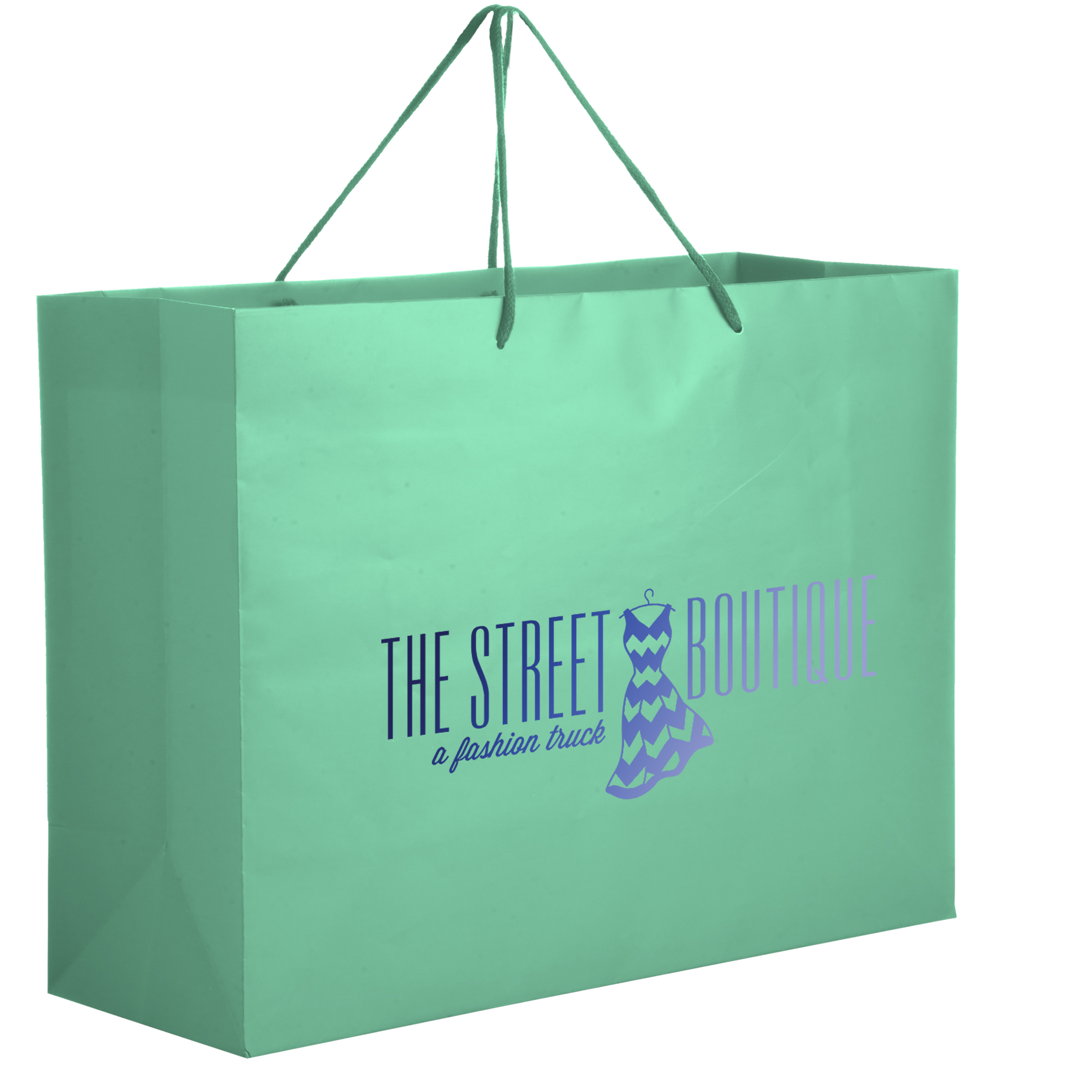 Matte Laminated Euro Tote Bag |13x5x10|