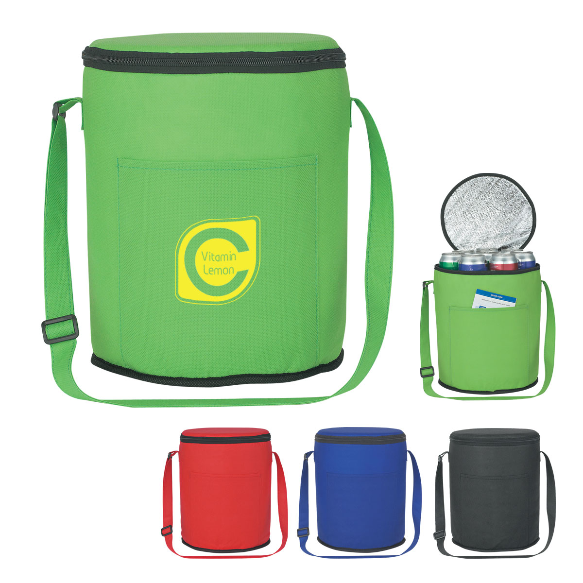 Non-Woven Round Cooler Bag