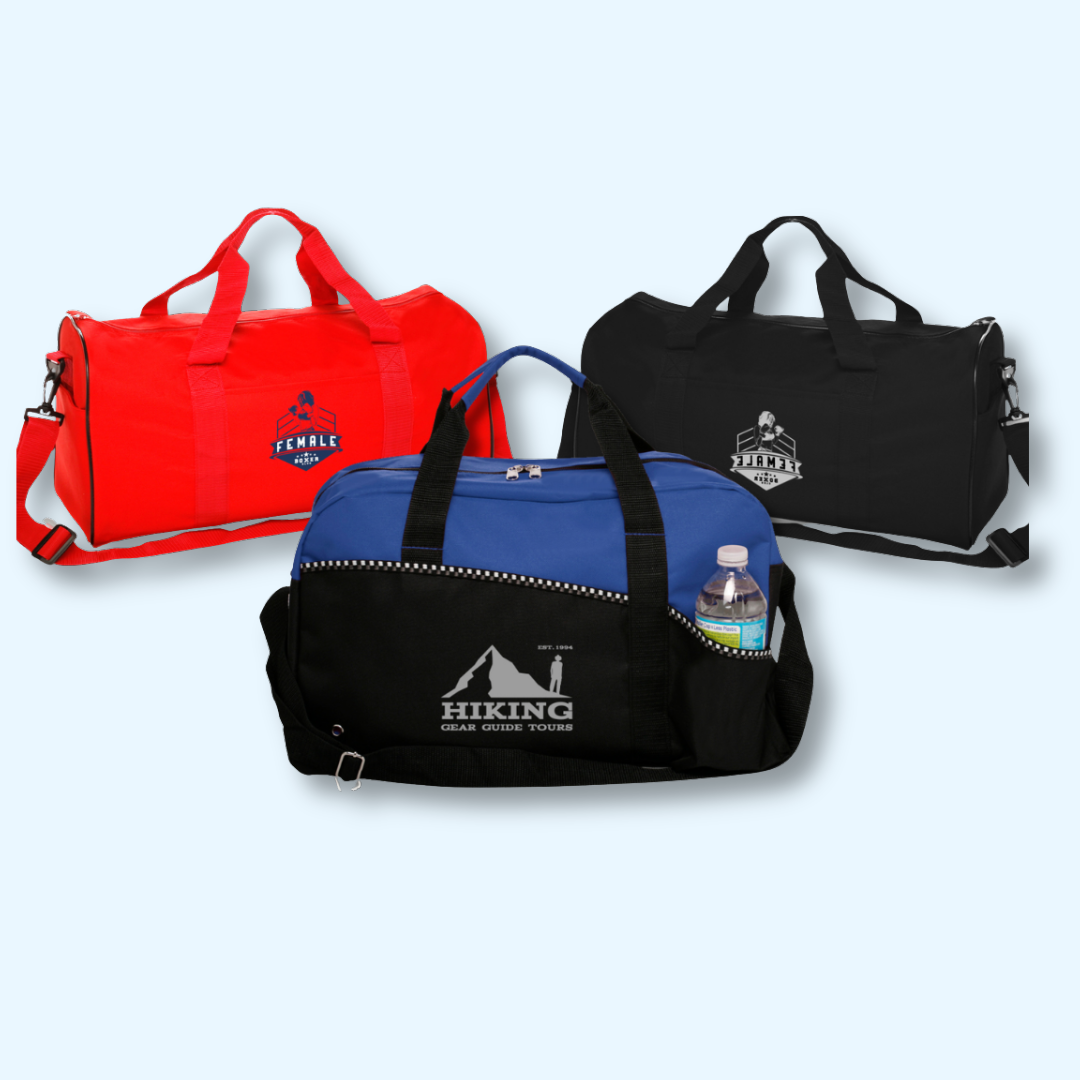 Polyester duffle bag
