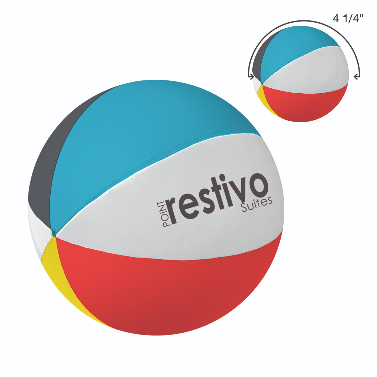 Beach Ball Shape Stress Reliever