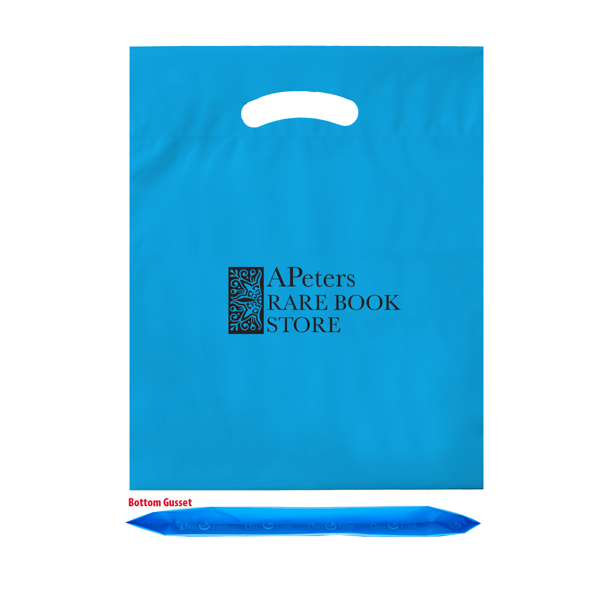 Oxo Reusable Fold-Over Reinforced Die Cut Bag |15x18x3|