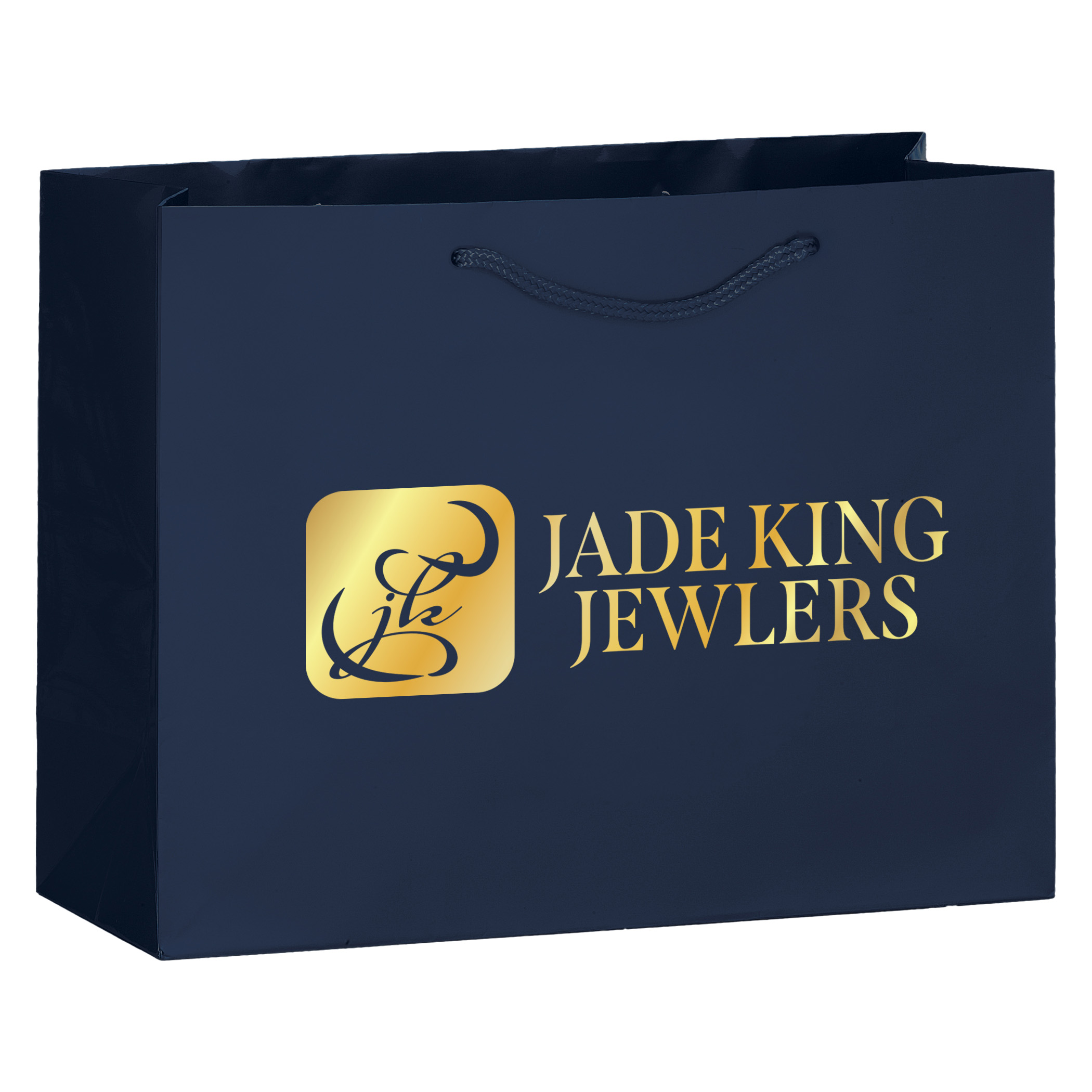 Gloss Laminated Euro Tote Bag |13x5x10|