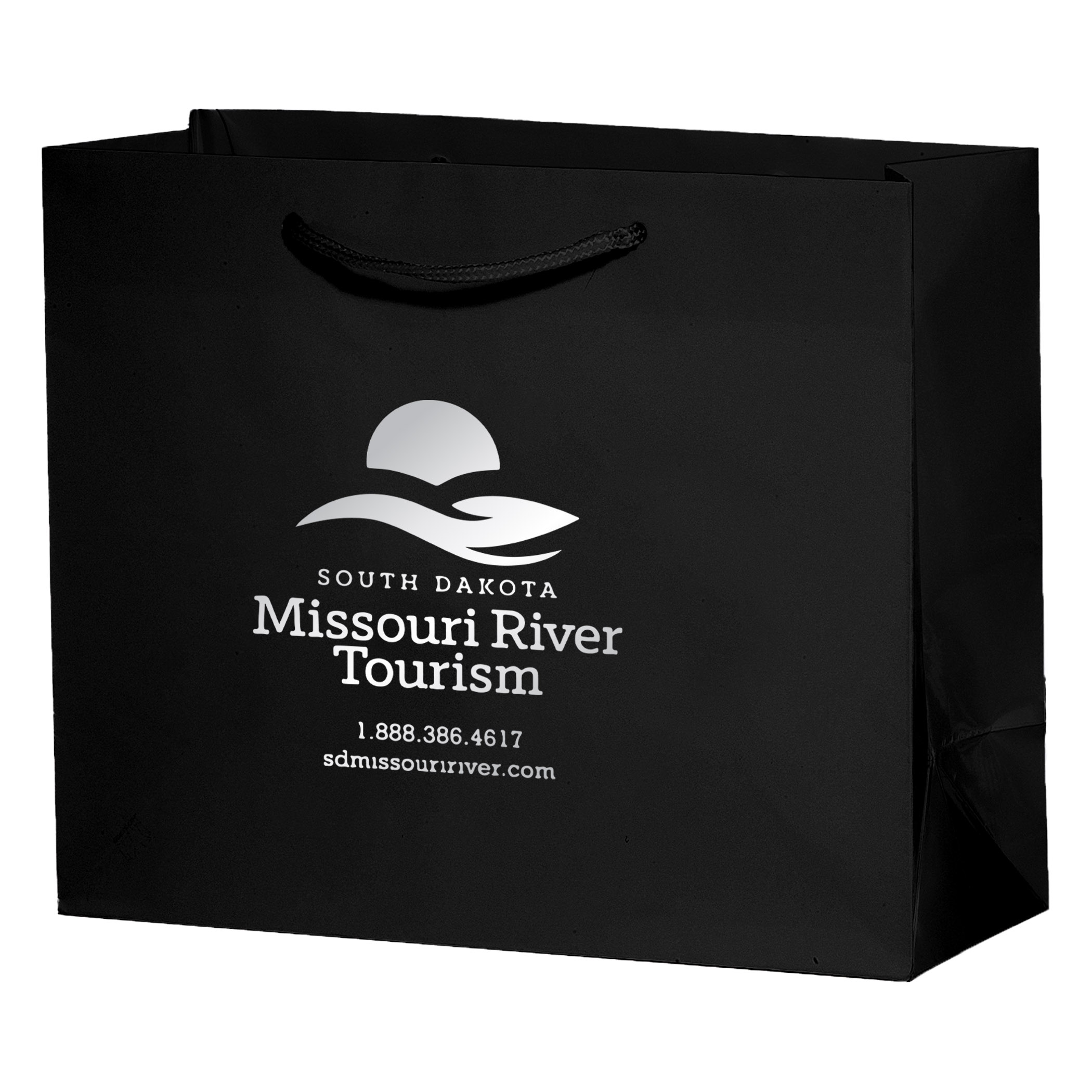 Gloss Laminated Euro Tote Bag |9x3x7|