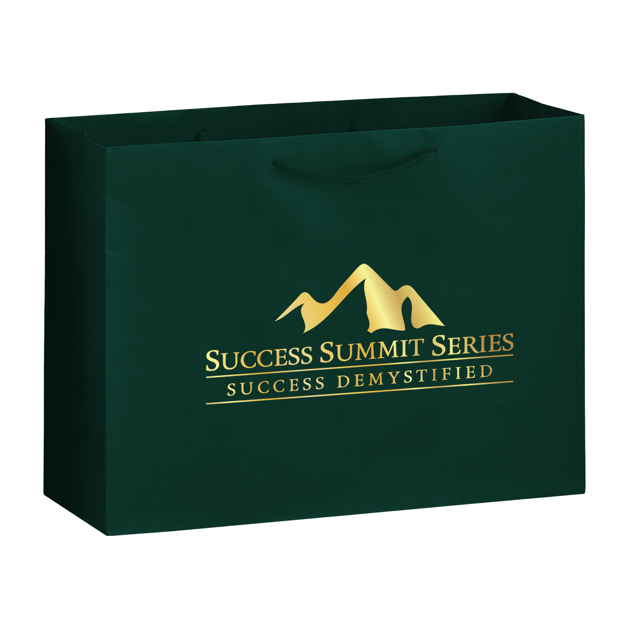 Matte Laminated Euro Tote Bag |16x6x12|