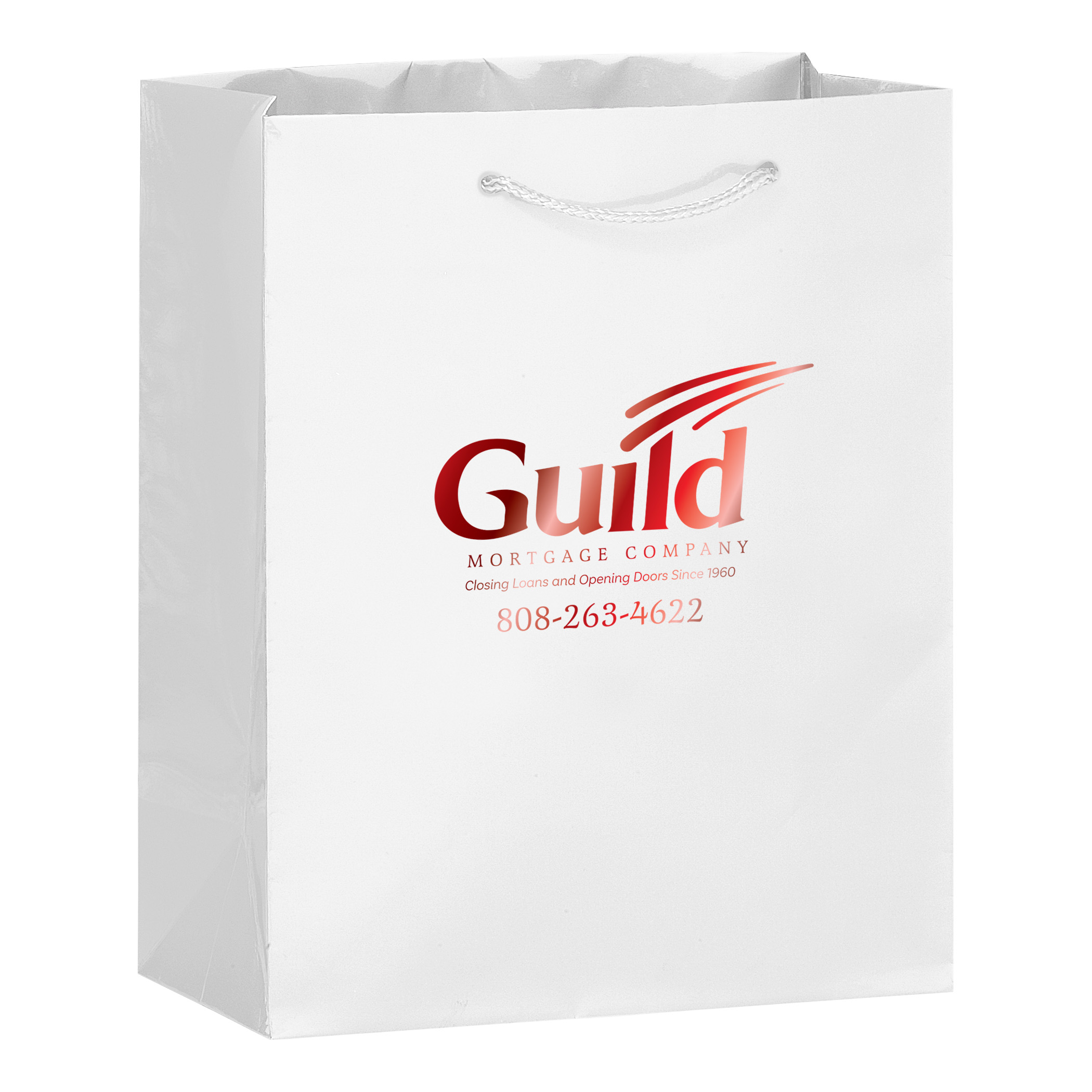 Matte Laminated Euro Tote Bag |8x4x10|
