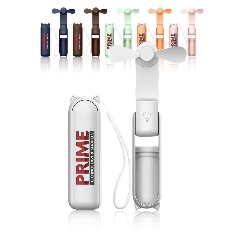 1500mAh Handheld Fan and Powerbank