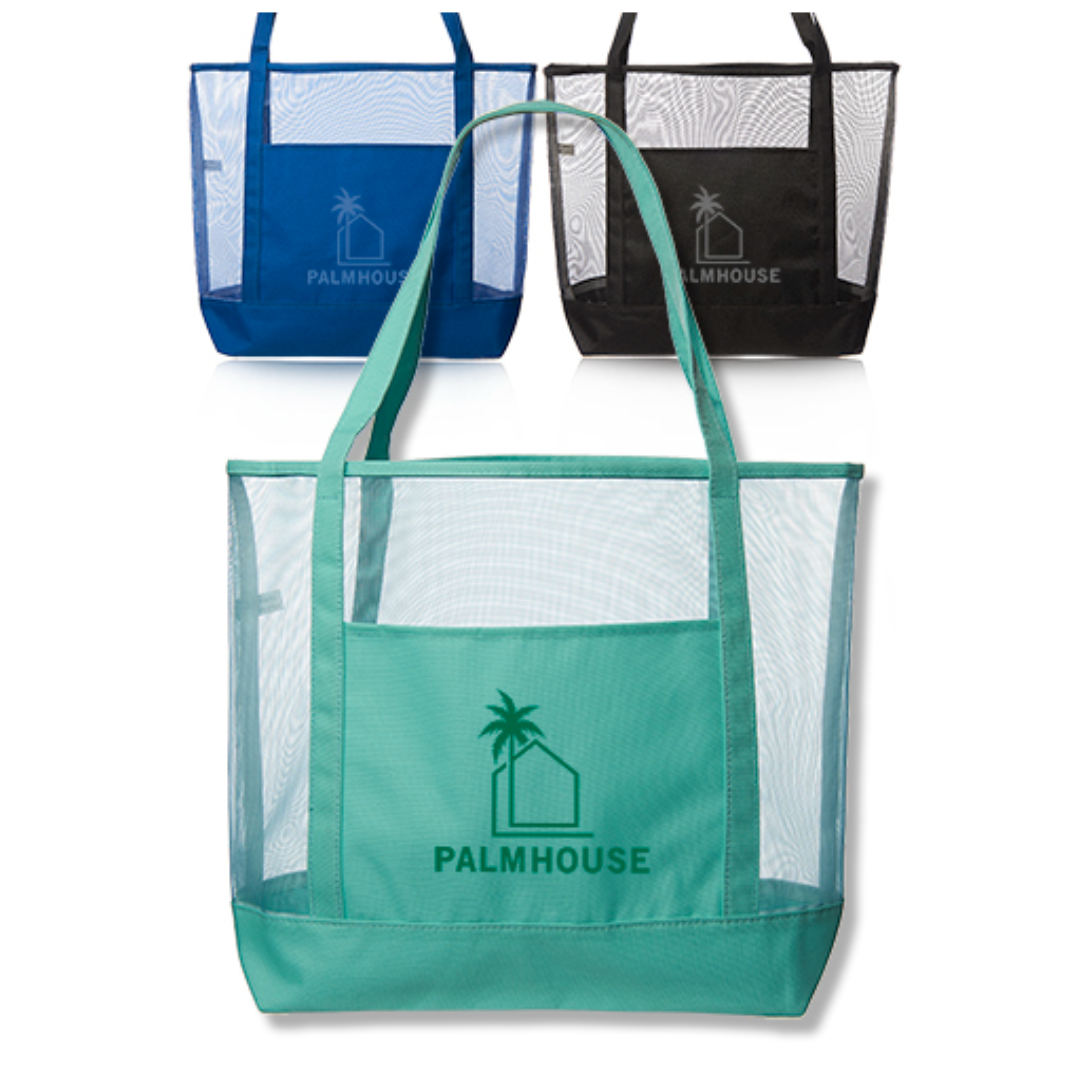Cancun Large Mesh Beach Bags
