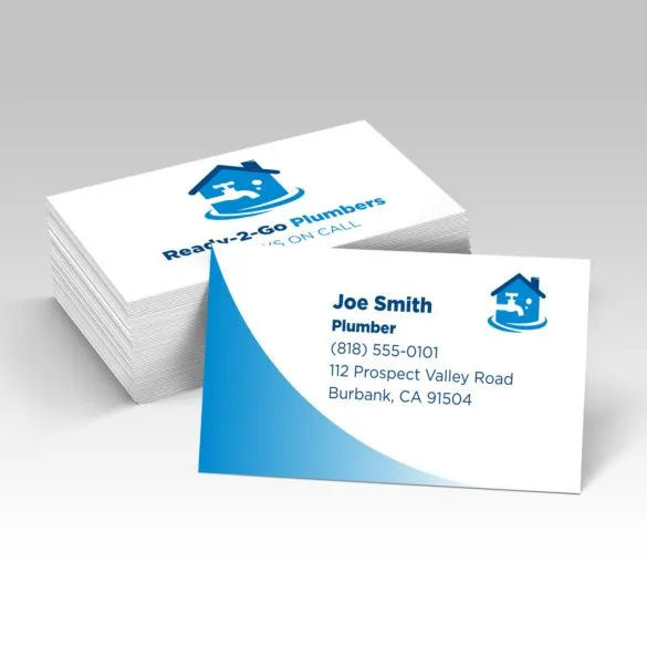 Water Resistant Business Cards