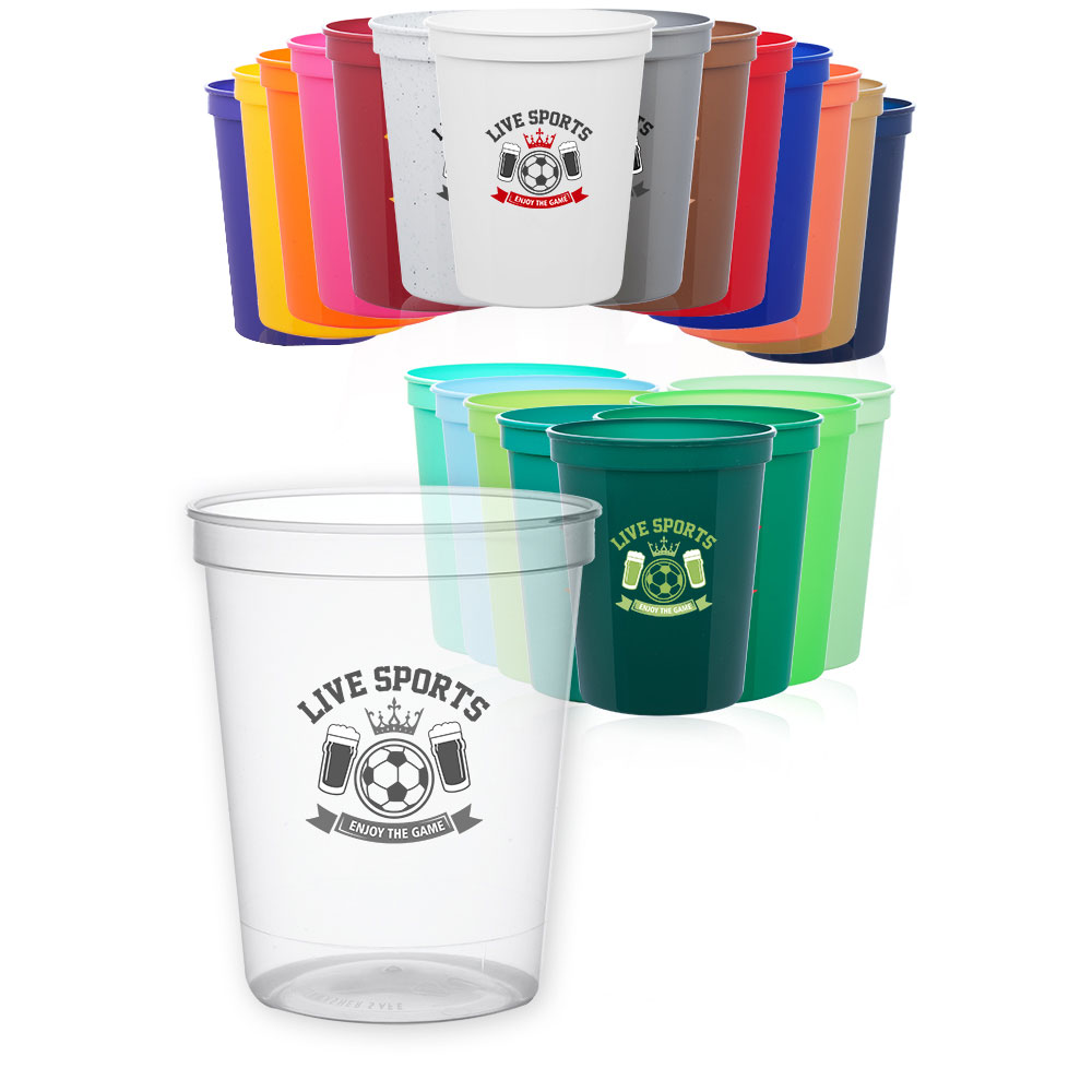 16 oz. Reusable Plastic Stadium Cups