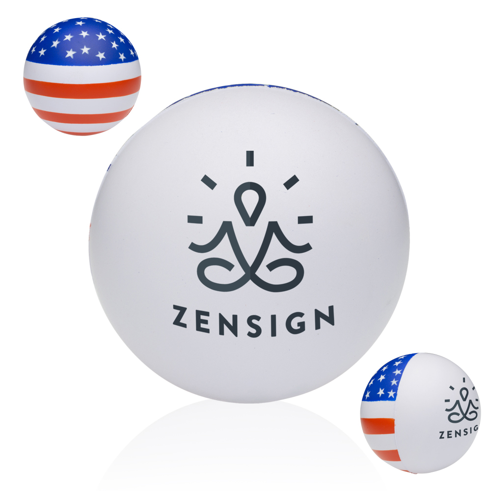 American Flag Stress Balls