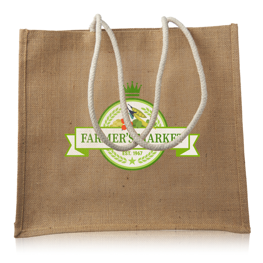Jute Bags with Rope Handle