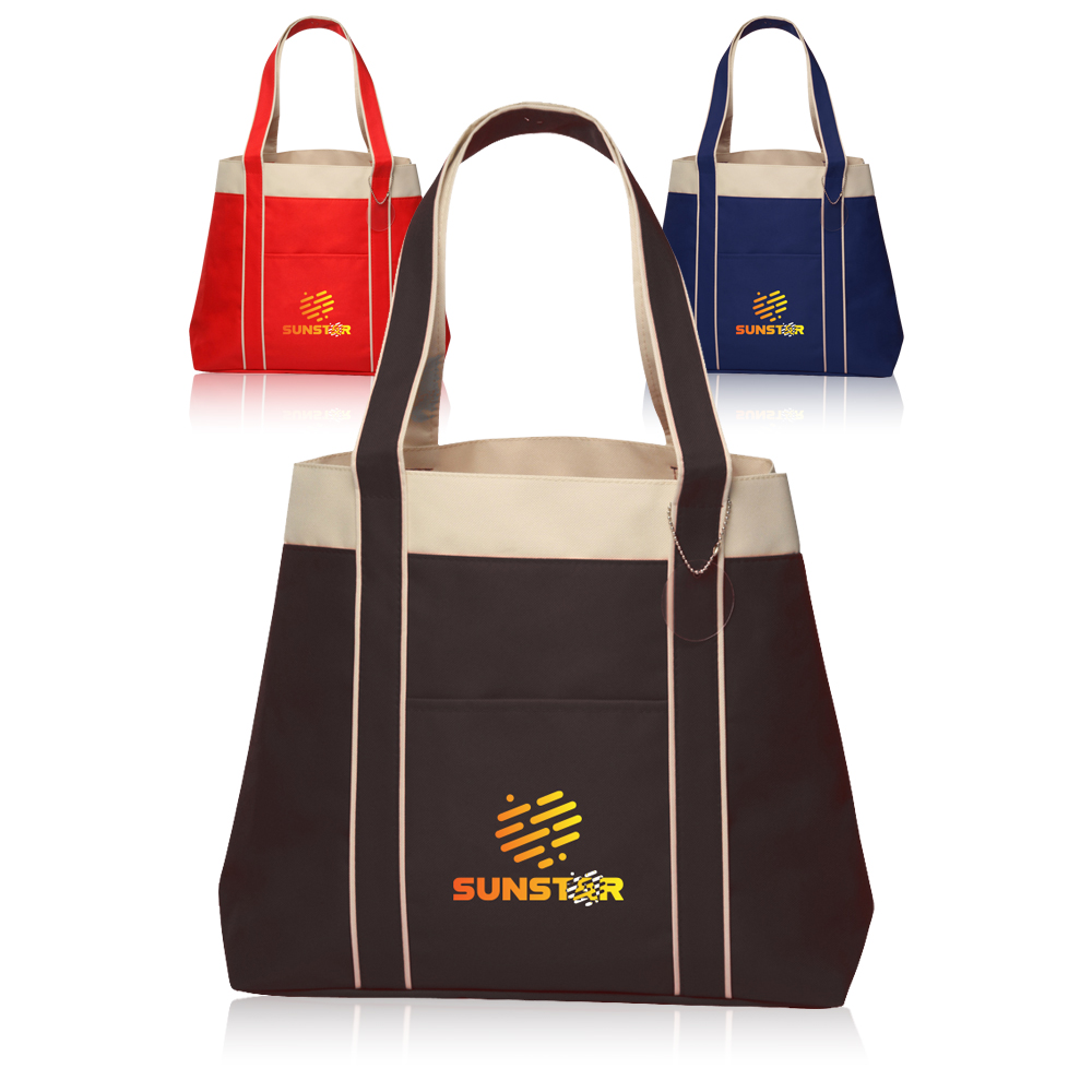Donna Polyester Tote Bags