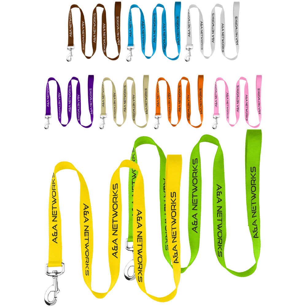 72"L rPET Eco-friendly Pet Leash with Carabiner