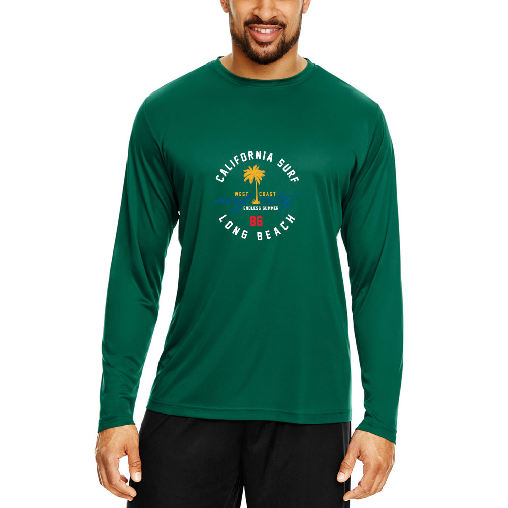 Team 365 Mens Zone Performance Long Sleeve Shirts