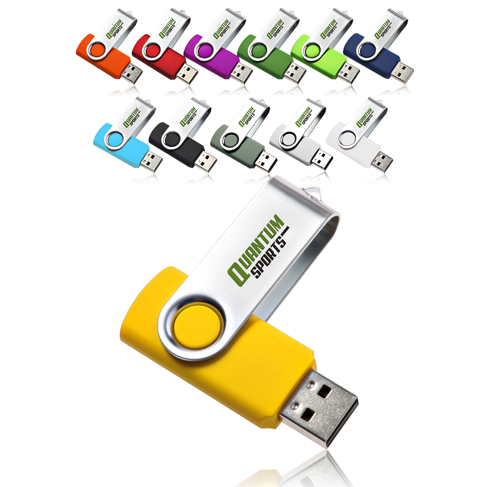 8GB Swivel USB Flash Drives