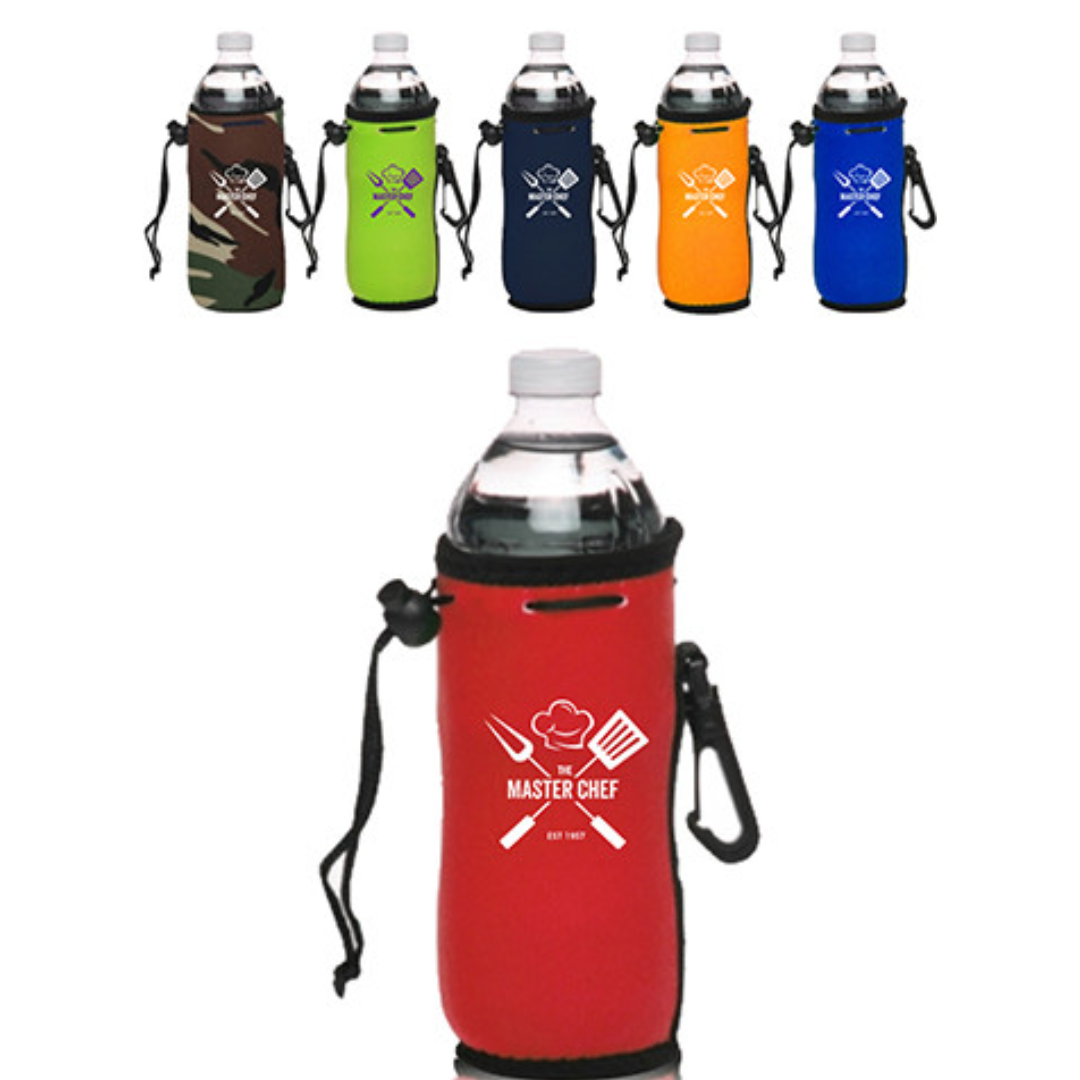 Custom Neoprene Water Bottle Drawstring Insulators