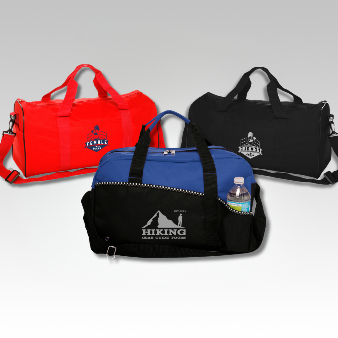 Polyester duffle bag