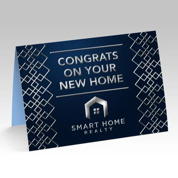 Raised Foil Greeting Cards